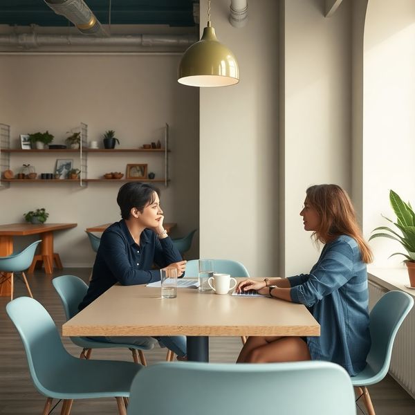 Dvoje urednika razgovara u splitskom coworking prostoru